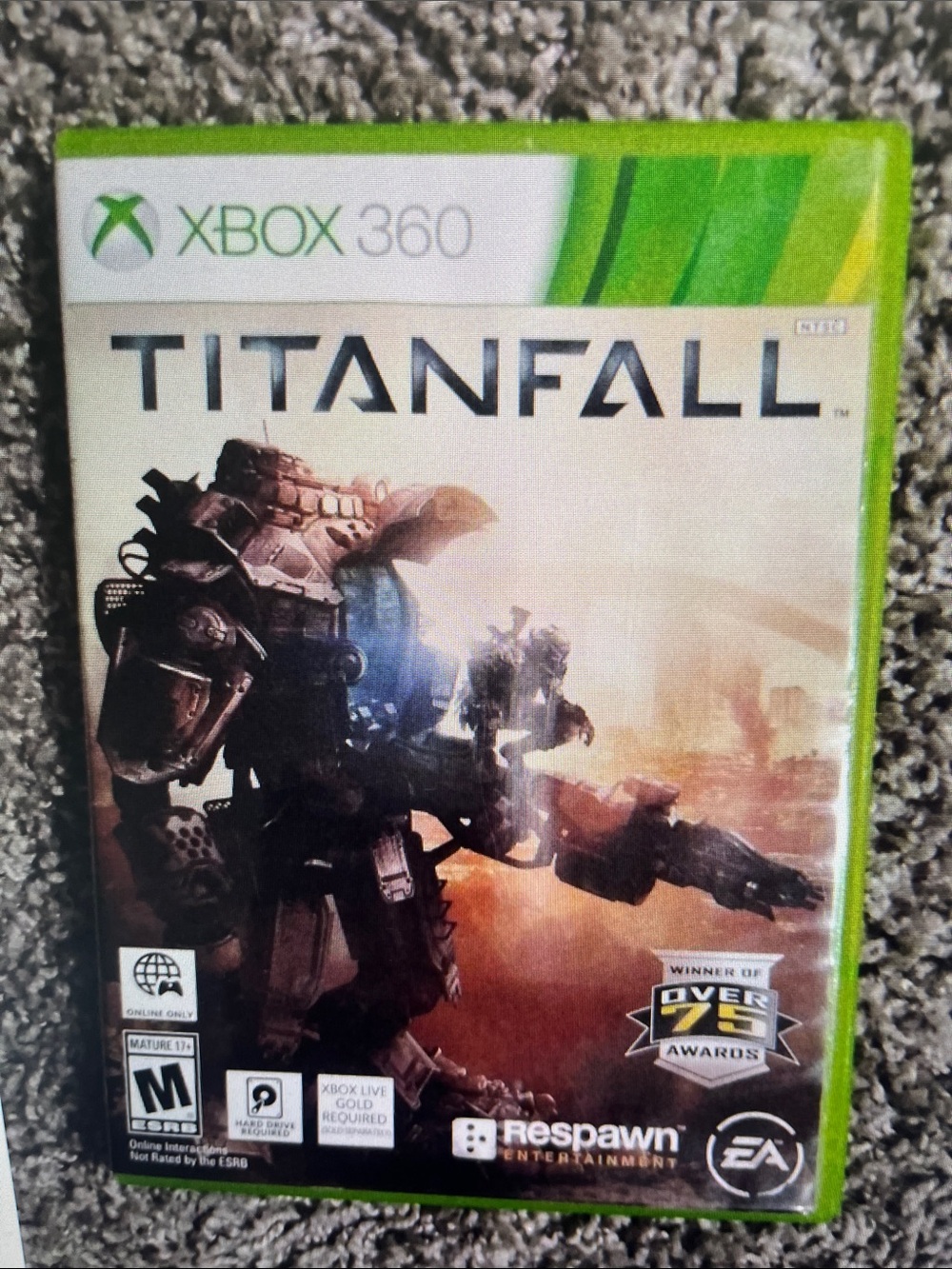 Titanfall for Xbox 360 - Green Case